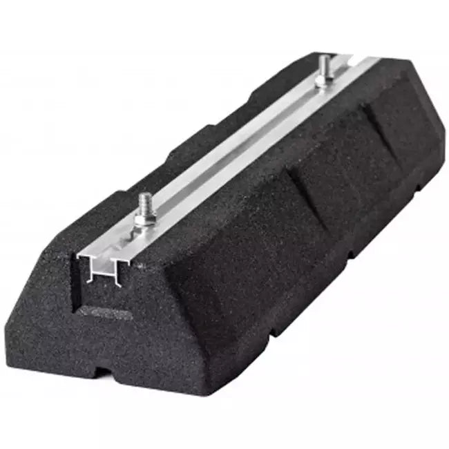 Rubber montagebalk set van 2 trillingsdempend 600x100x180 mm